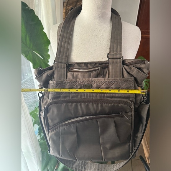 Lug Ace Nylon Convertible‎ crossbody tote bag baby bag - Picture 11 of 13